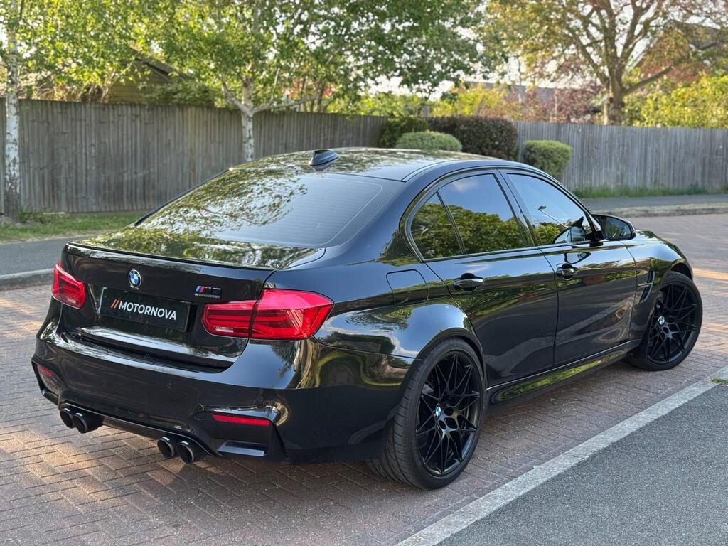 BMW M3 with tinted rear windows